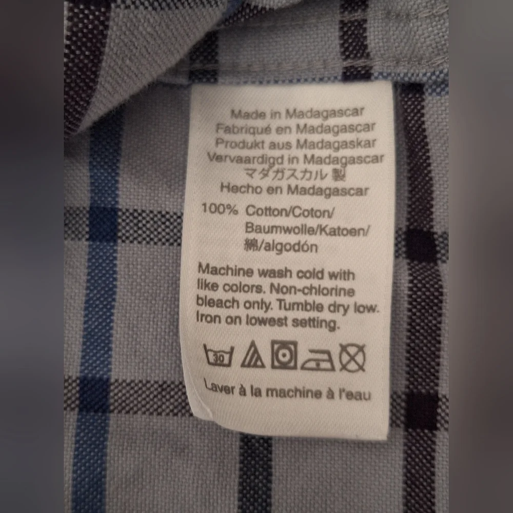 J. Crew classic plaid